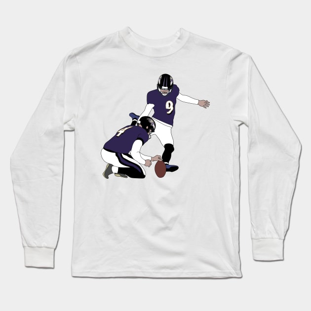 tucker the goat of kicker Long Sleeve T-Shirt by rsclvisual